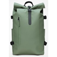 rains rolltop rucksack large w3 14590-145 greensnake