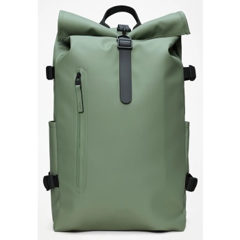 rains rolltop rucksack large w3 14590-145 greensnake