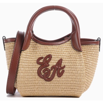 armani shopping bag ew001011af25819-m1334 biege