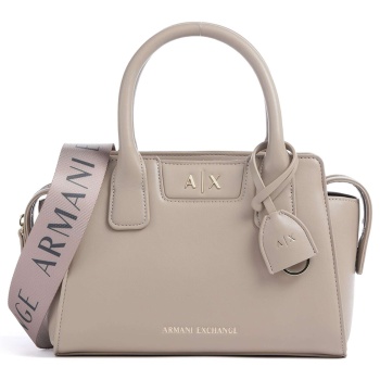 armani exchange shopping bag xw002159af19892-u6223 biege