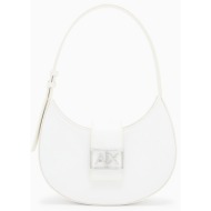 armani exchange shoulder bag xw002565af12039-u0011 offwhite