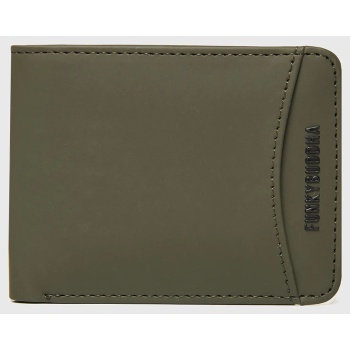 funky buddha πορτοφόλι fbm013-331-10-olive olive