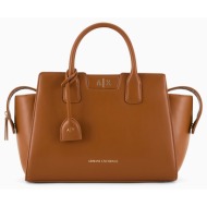 armani exchange shopping bag xw002158af19892-u6123 tan