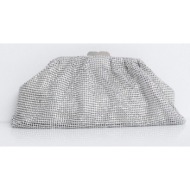 toi&moi τσαντακι βραδυνο 92-0750-126-385 metallicsilver