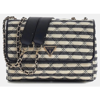 guess giully ii 2 comp cnvrtble flap τσαντα γυναικειο