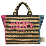 dkny r61ayr57 hadlee tote handbag dkny r61ayr57-ao7 multi