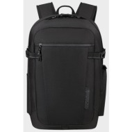 american tourister σακιδιο πλατης upventure 154113-sm1041-sm1041 black