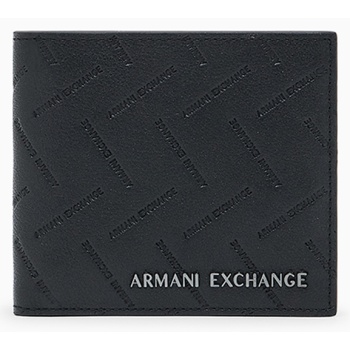 armani exchange wallet xm000167af27287-uc001 black σε προσφορά