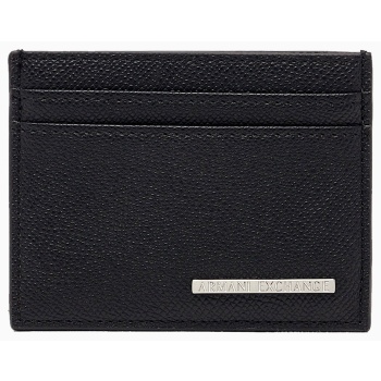 armani exchange card holder xm000169af19931-uc001 black σε προσφορά