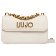 liu jo ac_aa6a39_min of 2_ecs m crossbody τσαντα γυναικειο aa6121e0958-x0459 cream