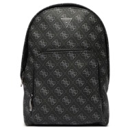 guess milano backpack crossover τσαντα ανδρικο hmmilop6202-dab jetblack