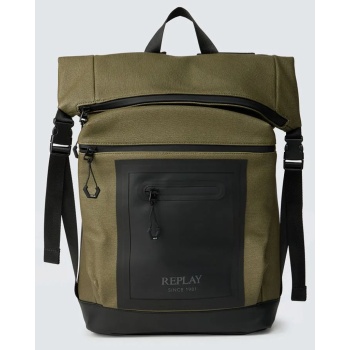 replay σακιδιο πλατης fm3818.000.a0515b-0844 olive