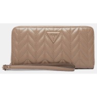 guess cheryl slg large zip around πορτοφολι γυναικειο swtq9720146-drt sandybrown