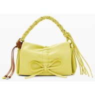 desigual bag_rodio naron mini flap τσαντα γυναικειο 26saxp92-4013 lime