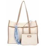 dkny r61agp73 dallas tote handbag dkny r61agp73-lz9 biege