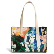 ted baker boumina floral bouquet printed elongated icon ba 284124-multicol multi