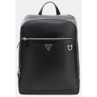 guess monaco squared backpack τσαντα ανδρικο hmmogrp6145-bla black