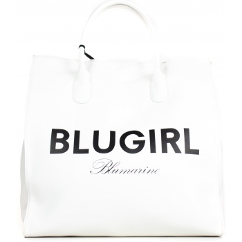 γυναικεία tote τσάντα μπεζ blugirl pa2001e0086-off white σε προσφορά