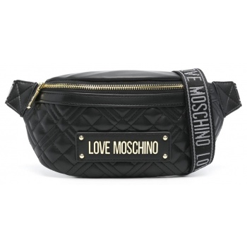 γυναικεία τσάντα χιαστί μαύρη love moschino