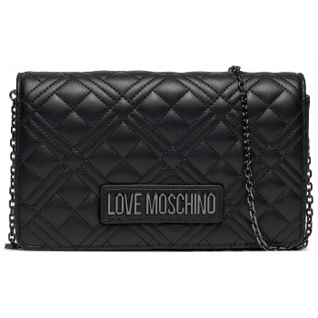 γυναικεία τσάντα μαύρη love moschino jc4079pp1ila0-00a