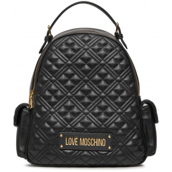 γυναικεία τσάντα πλάτης μαύρη love moschino