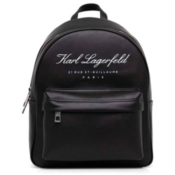 γυναικεία hotel karl τσάντα πλάτης μαύρη karl lagerfeld