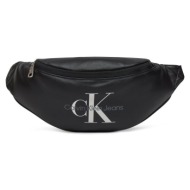 ανδρική monogram soft τσάντα χιαστί μαύρη calvin klein k50k511505-beh