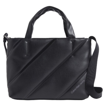 γυναικεία micro tote τσάντα μαύρη calvin klein