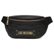 γυναικεία τσάντα χιαστί μαύρη love moschino jc4003pp0ila0-000