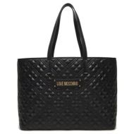 γυναικεία tote τσάντα μαύρη love moschino jc4166pp1lla0-000