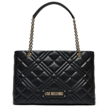 γυναικεία tote τσάντα μαύρη love moschino jc4145pp1lla0-000