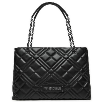 γυναικεία tote τσάντα μαύρη love moschino jc4145pp1lla0-00a