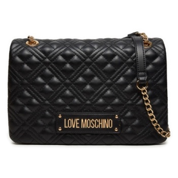 γυναικεία τσάντα μαύρη love moschino jc4014pp1lla0-000