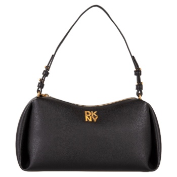 γυναικεία remy τσάντα ώμου μαύρη dkny r423ae54-blk/gold