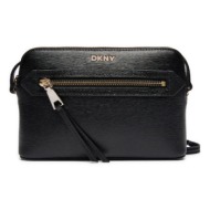 γυναικεία δερμάτινη bryant ave τσάντα χιαστί μαύρη dkny r42eke17-bgd