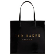 γυναικεία crinkon crinkle icon τσάντα μαύρη ted baker 271041-black