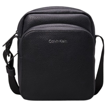 ανδρικό τσαντάκι χιαστί μαύρο calvin klein k50k512204-beh σε προσφορά