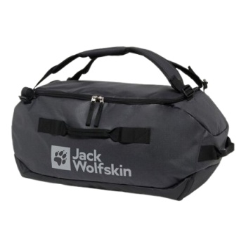 unisex all-in duffle σάκος ανθρακί 45l jack wolfskin σε προσφορά