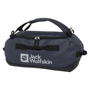 unisex all-in duffle σάκος navy μπλε 35l jack wolfskin σε προσφορά