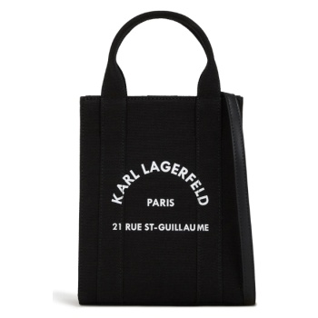 γυναικεία k/rsg square small tote τσάντα μαύρη karl