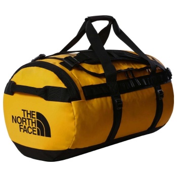 unisex base camp duffel σάκος 71l κίτρινος the north face