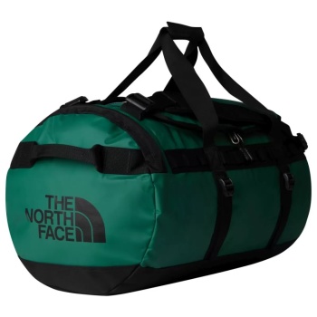 unisex base camp duffel σάκος 71l πράσινος the north face