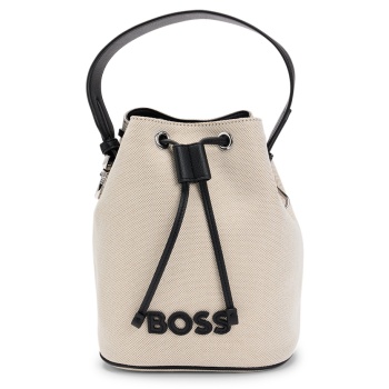 γυναικεία addison s bucket τσάντα μπεζ boss 50541492-104