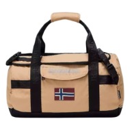 unisex bering travel small σάκος μπεζ 24.5l napapijri np0a4iba-n1q1