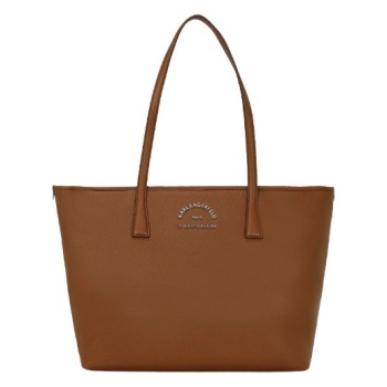 γυναικεία k/rsg tote τσάντα καφέ karl lagerfeld σε προσφορά