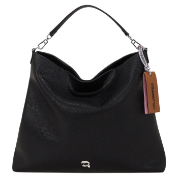 γυναικεία ikon hobo τσάντα μαύρη karl lagerfeld σε προσφορά
