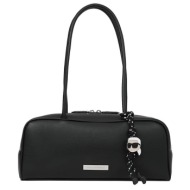 γυναικεία ikon τσάντα μαύρη karl lagerfeld b1w30005-999 black