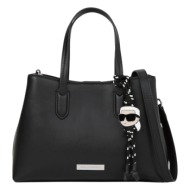γυναικεία ikon τσάντα μαύρη karl lagerfeld b1w30003-999 black