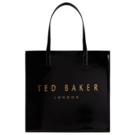 γυναικεία crinkon τσάντα μαύρη ted baker 283875-black