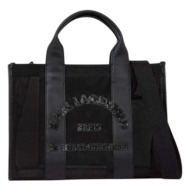 γυναικεία k/rsg md tote τσάντα μαύρη karl lagerfeld b2w50006-999 black